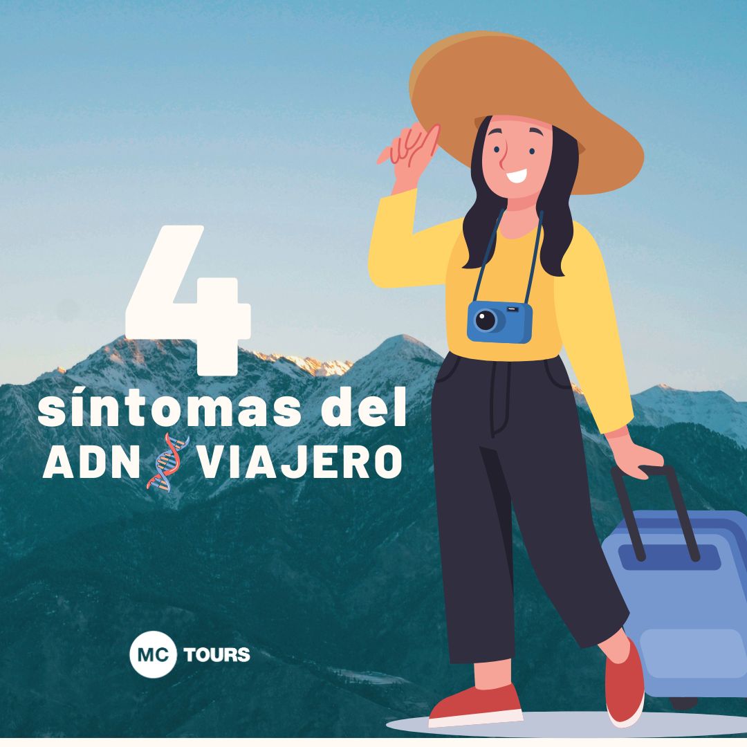ToursMC's tweet photo. No puedes quedarte quieto en un solo lugar📍 siempre tienes una maleta lista y el pasaporte a la mano🧳Hoy estudiáremos tu ADN y descubriremos si tienes uno de verdadero viajero✈️#DiaMundialDelADN https://t.co/JWuH1tnw6s