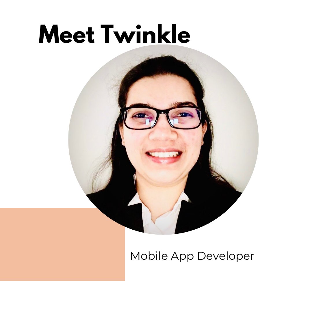 "Meet Twinkle, a skilled Website &amp; Mobile App developer serving global clients remotely from Canada. With 7+ years of experience, a STEM grad with a Master's in CS, Twinkle is your trusted partner for innovative tech solutions. #TechSolutions #StartupPartner #STEMGrad"