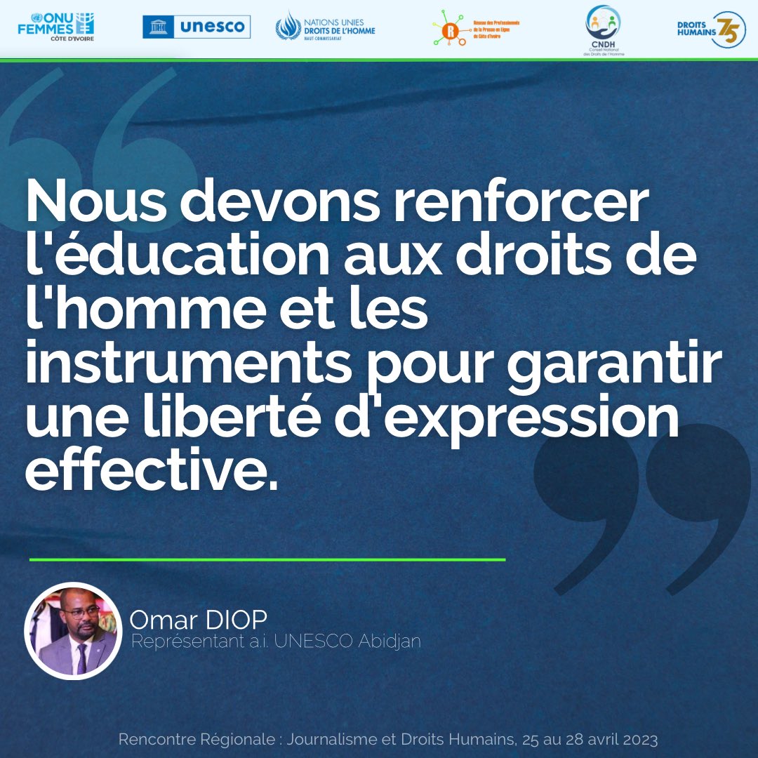UNESCO Côte d’Ivoire tweet media
