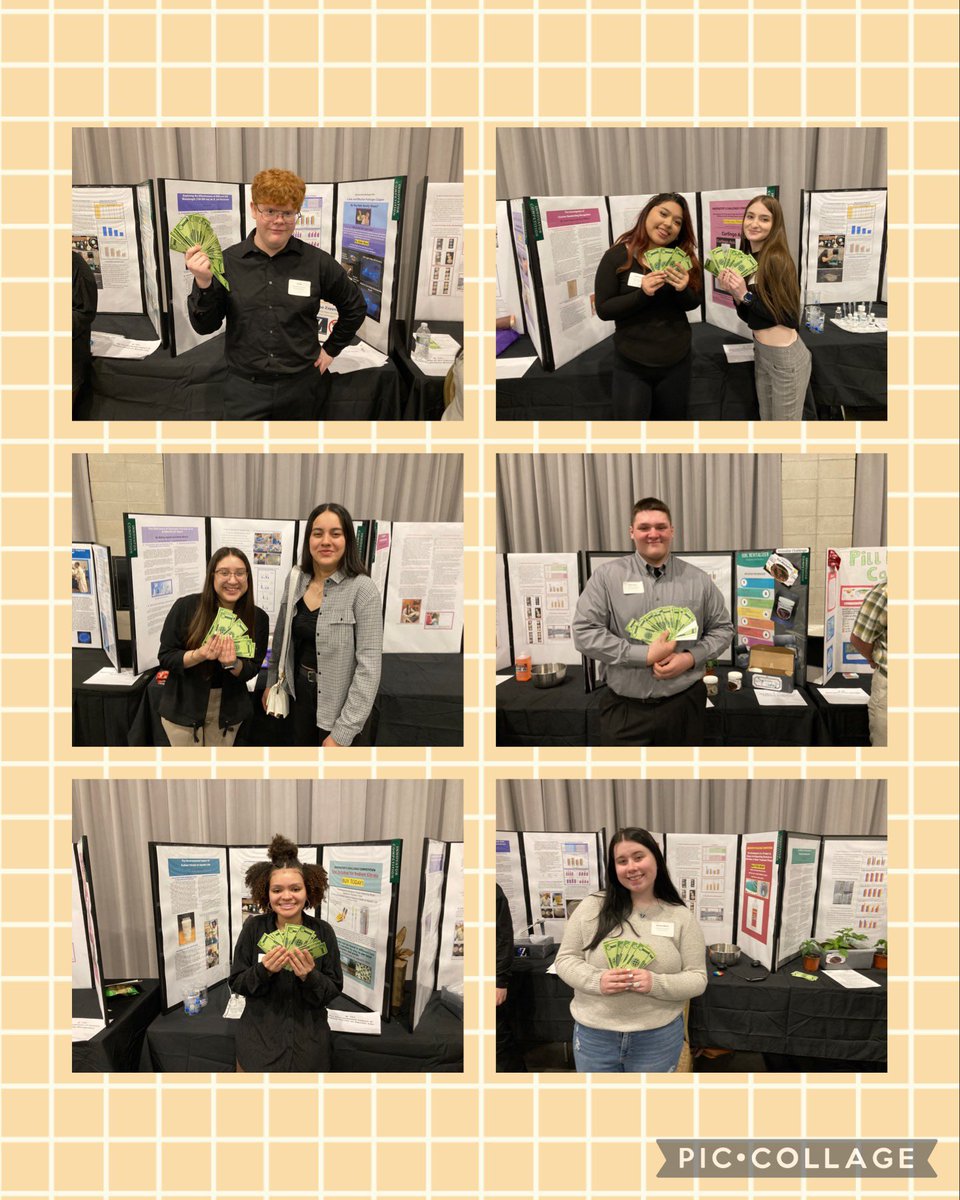 We’re in the money!! 💰<a href="/Vanhorn_falcons/">Van Horn High School</a> <a href="/PLTWorg/">Project Lead The Way</a> Biomed Innovation Ss received “money” in support of their Innovator Challenge competition products at the <a href="/STEMKC/">KC STEM Alliance</a> Capstone Showcase. Very fun! #isdstrong #vhfalcons <a href="/ISDSchools/">Independence School District</a> <a href="/ISDAcademies/">ISD Academies</a> <a href="/wcmissouriahec/">AHEC Health Careers</a> <a href="/HOSA_VANHORN/">Van Horn HOSA Biomed</a> <a href="/VHSTEM/">VH STEM Academy</a>