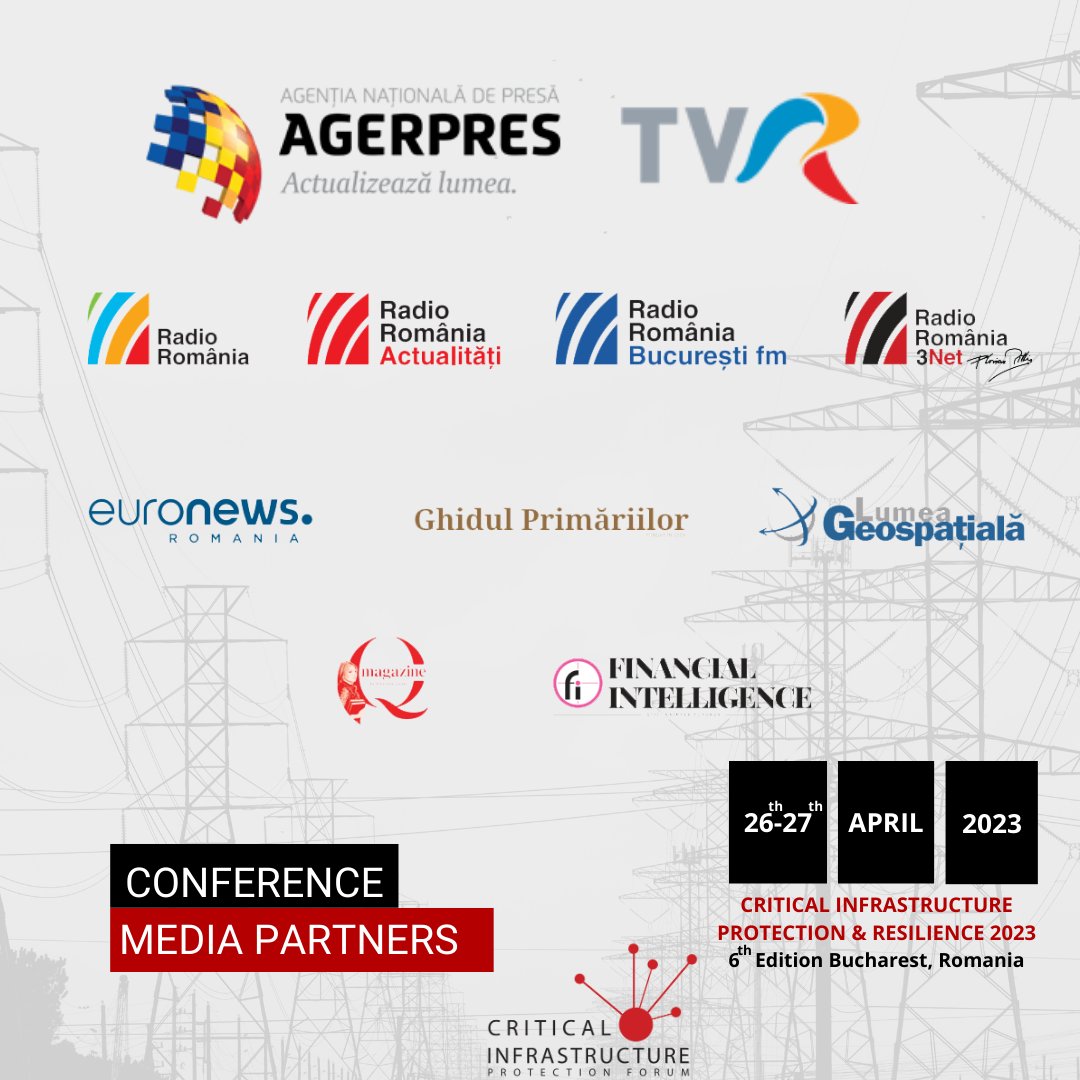 CipForum's tweet image. We are delighted to announce our partnerships for the sixth edition of the @CipForum !

Thank you!

#CIPForum #CIPForum6 #CriticalInfratructure #Resilience