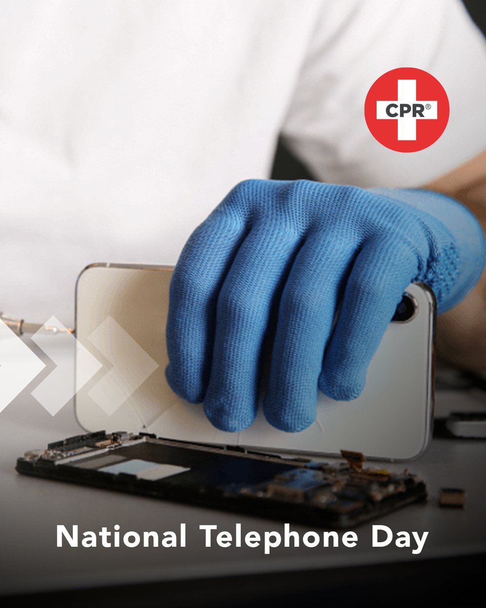 Celebrate #NationalTelephoneDay by showing your device some TLC! 📲