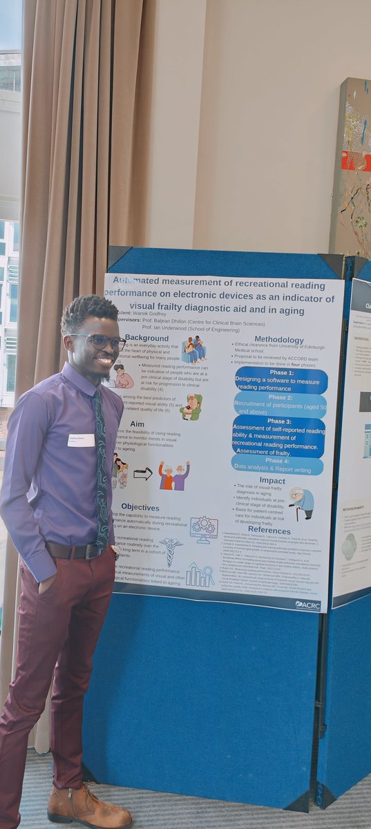 WanokGodfrey's tweet photo. It was great presenting my PhD poster at the first ACRC Spring Symposium.
#ACRCspringsymposium
@acrcedincare https://t.co/aGTmfWv6FE
