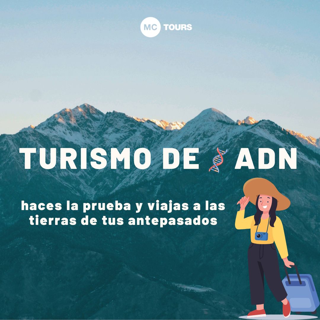 ToursMC's tweet photo. ¿Sabías que hay algunas personas que se hacen la prueba de su #ADN para conocer sus raíces y viajan a los #destinos de sus ancestros?✈️🧳

Es una práctica cada vez más común e interesante, hoy #DiaMundialdelADN te contamos más 

¿Harías un viaje así? 🧬 https://t.co/Auzii4b6IU