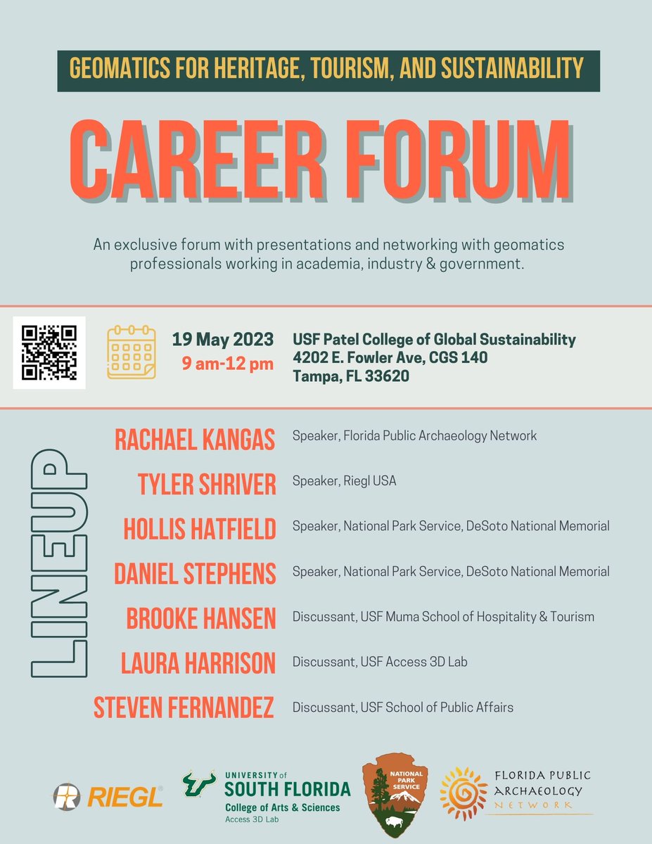Access3DLab's tweet photo. As we’re getting ready for the Geomatics f workshop that’s only TWO WEEKS AWAY, we wanted to highlight the Career Forum event on May 19. This event is free and open to the public. No registration is required, all you have to do is join us! https://t.co/YYVKjNrT53 https://t.co/R0G7kPYOqO