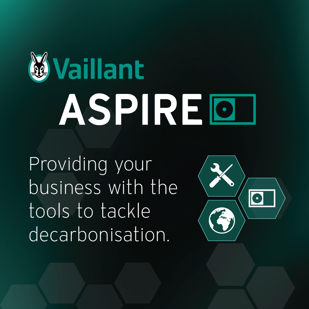 Our brand new, game-changing heat pump training pathway is here.

Developed in-house by our experts, Vaillant Aspire is a learning programme designed to support you and your business with the tools you need to tackle decarbonisation.

Visit fcld.ly/w1p0y64