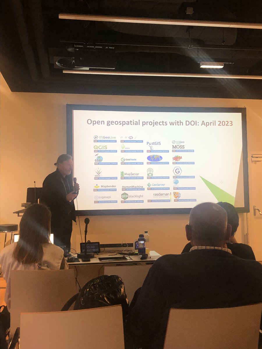 Federica Gaspari (@fede_gaspari) on Twitter photo Inspiring panel by <a href="/OSGeo/">OSGeo https://fosstodon.org/@osgeo</a> at #EGU23 on FOSS4G and next steps and policies for enhanced open science 👏🏻
BONUS: great drinks and snacks for aperitivo! 👍🏻
#OSGeo Inspiring panel by <a href="/OSGeo/">OSGeo https://fosstodon.org/@osgeo</a> at #EGU23 on FOSS4G and next steps and policies for enhanced open science 👏🏻
BONUS: great drinks and snacks for aperitivo! 👍🏻
#OSGeo