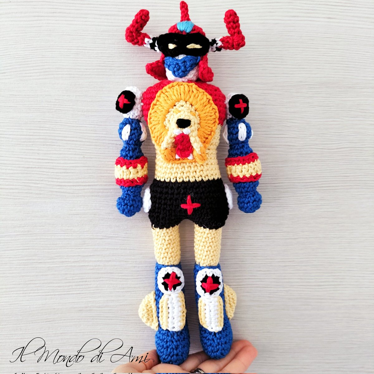 ilmondodiami's tweet photo. Daltanious - Il robot del futuro
-
#daltanious #daltaniousilrobotdelfuturo #anime #animepuppet #amigurumi #handmade #crochet #fattoamano #uncinetto #ganchillo #cotone #cotton #dropsyarn #dropsfan #garnstudio #dropsmuskat #freehandmade #originaldesign #withoutpattern https://t.co/7BNf3GUy2K