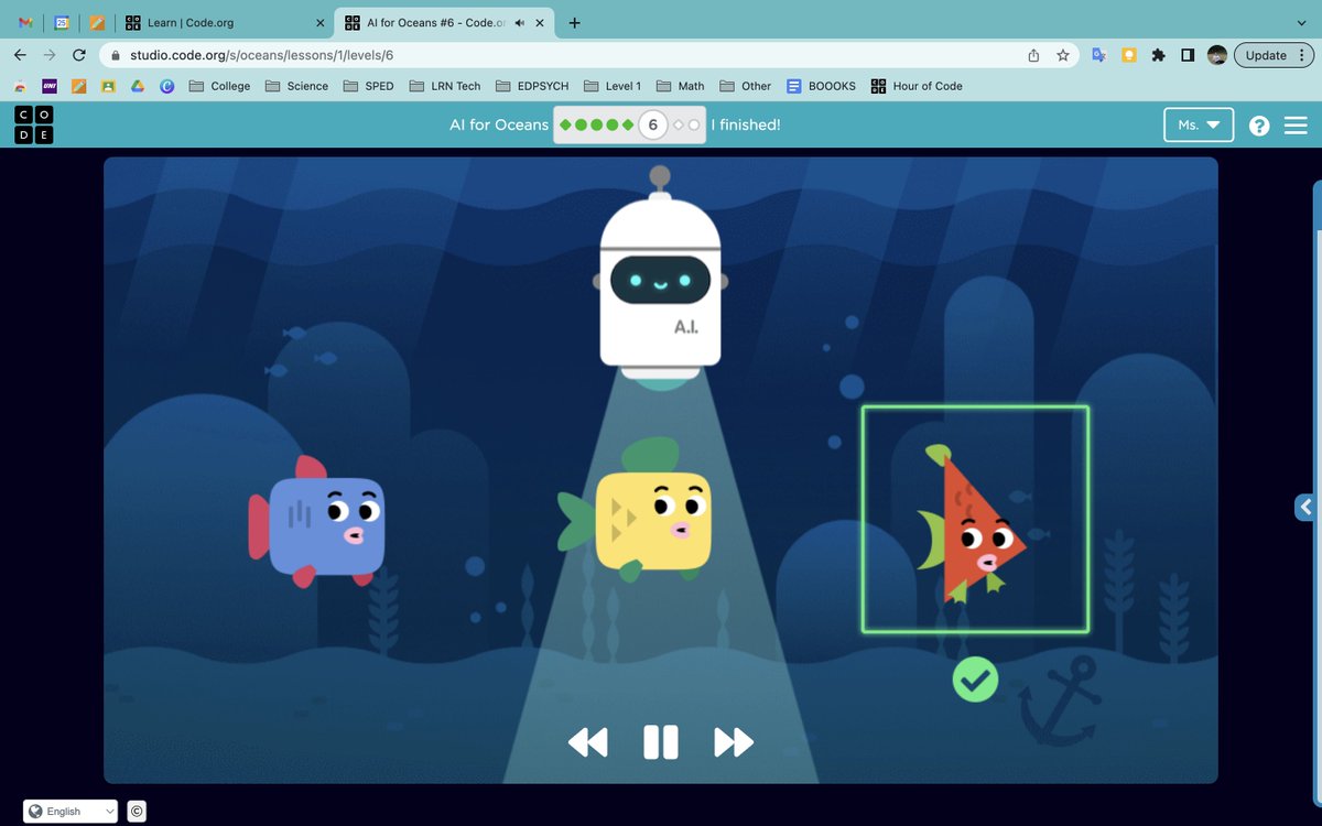 laurendickey18's tweet photo. Learned all about Hour of Code and fun ways to introduce coding to my future students with @alexa_jerkins ! #unietd #hourofcode @COE_UNI https://t.co/CDuqAFWEAW