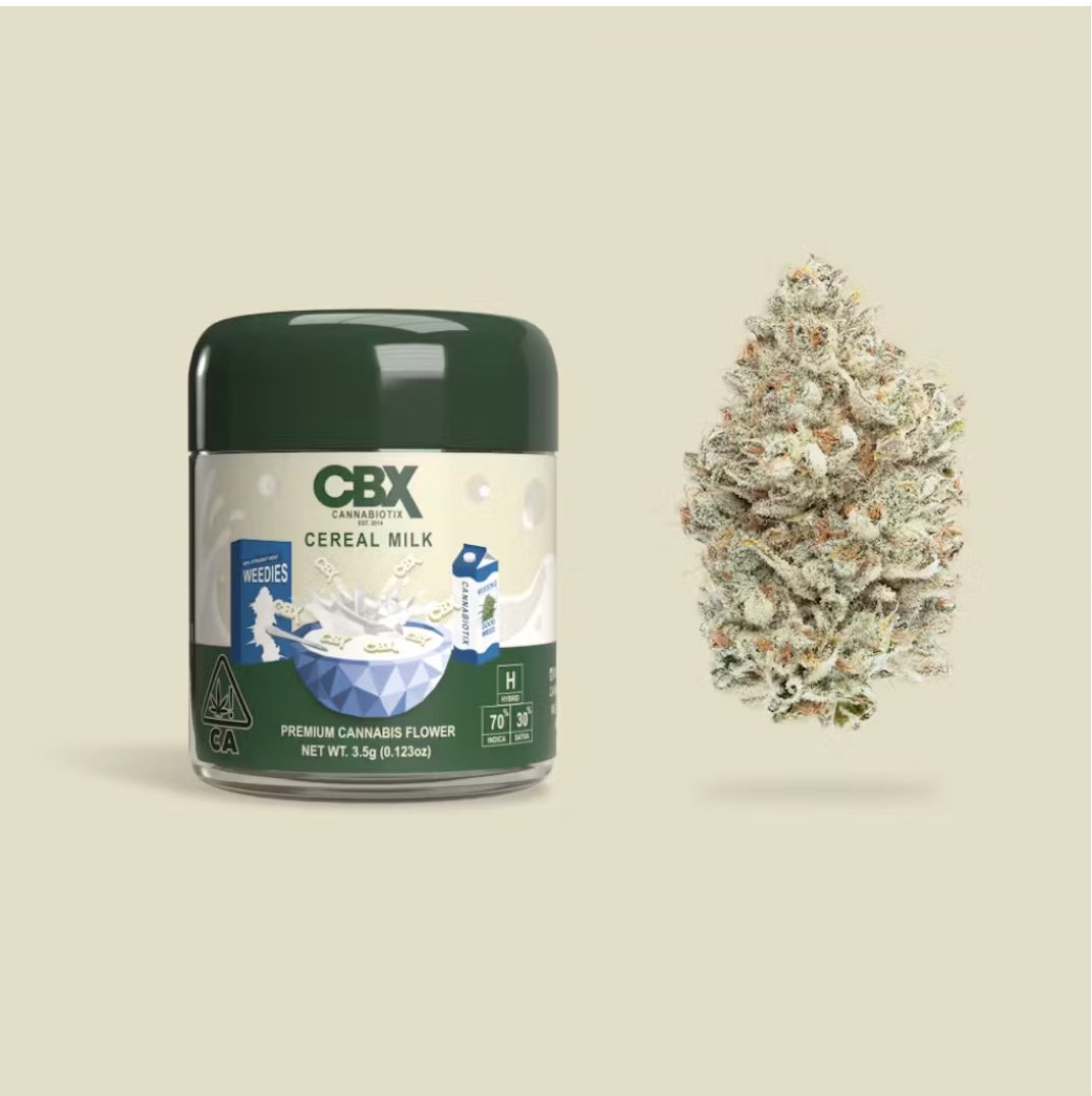 SafePort_'s tweet image. What A Glorious Tuesday For Some Freshly Dropped Cereal Milk From @cannabiotix Live On safeportcannabis.com