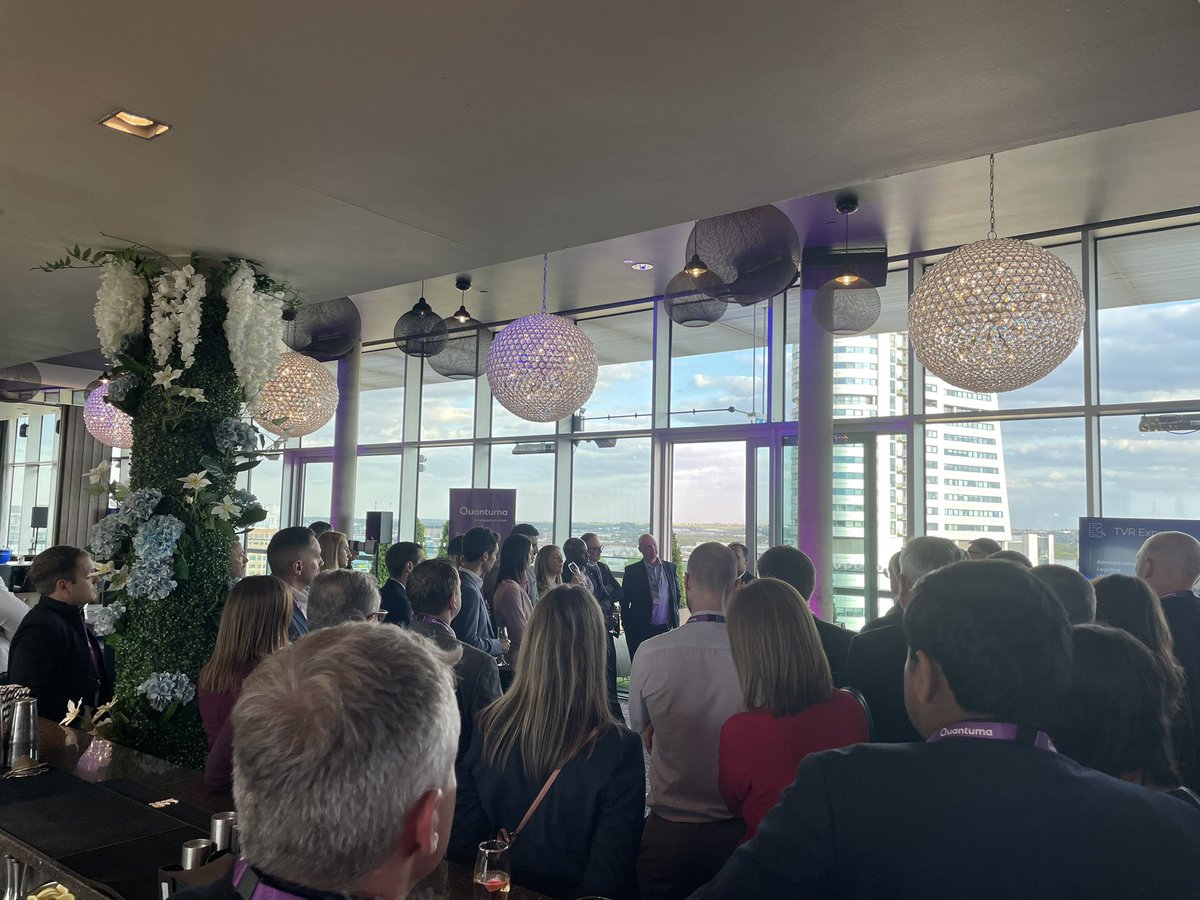 Fabulous networking event in Leeds celebrating 10 years of Quantuma 🥂🍾 thanks <a href="/RehanAhmed__16/">Rehan Ahmed</a>