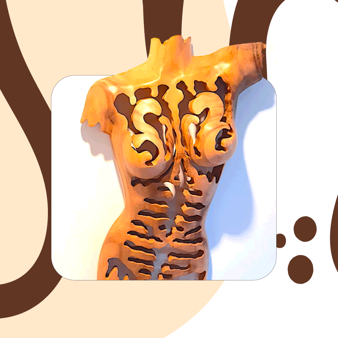 ZFIRFR's tweet photo. Notre buste de femme en bois est réalisé en teck, un bois très résistant et imputrescible, assurant la durabilité de la sculpture pour les années à venir. Mesurant 50 cm de hauteur, il est parfait pour décorer votre intérieur.
#ZfirPoteries #Maroc #Sculptures #ProduitUnique https://t.co/OYUPlKrxCZ