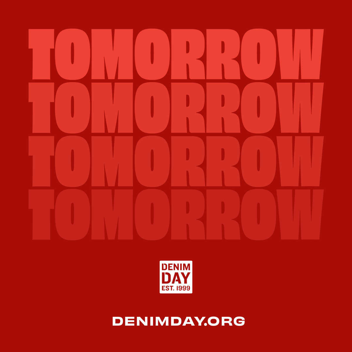 PeaceOvrViolnce's tweet photo. Denim Day is tomorrow! Don’t forget to wear your jeans and post #DenimDay to show support for survivors of sexual assault and protest inaccurate and harmful attitudes about sexual violence. Text DenimDay to 71777 to donate. #saam #supportsurvivors #endsexualviolence https://t.co/R4qYlUOLMj