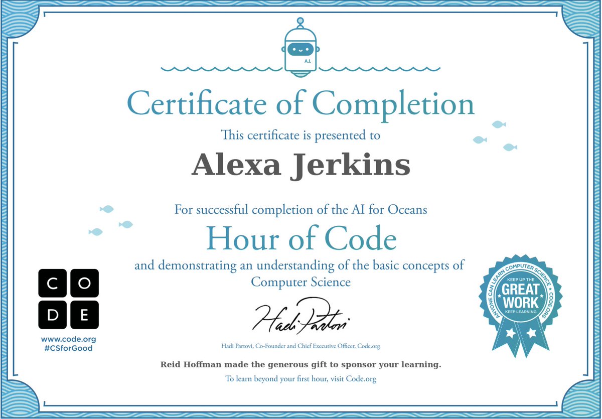 alexa_jerkins's tweet photo. @laurendickey18 and I had so much fun coding today!! #unietd #hourofcode @COE_UNI https://t.co/Sq9EdklpBK