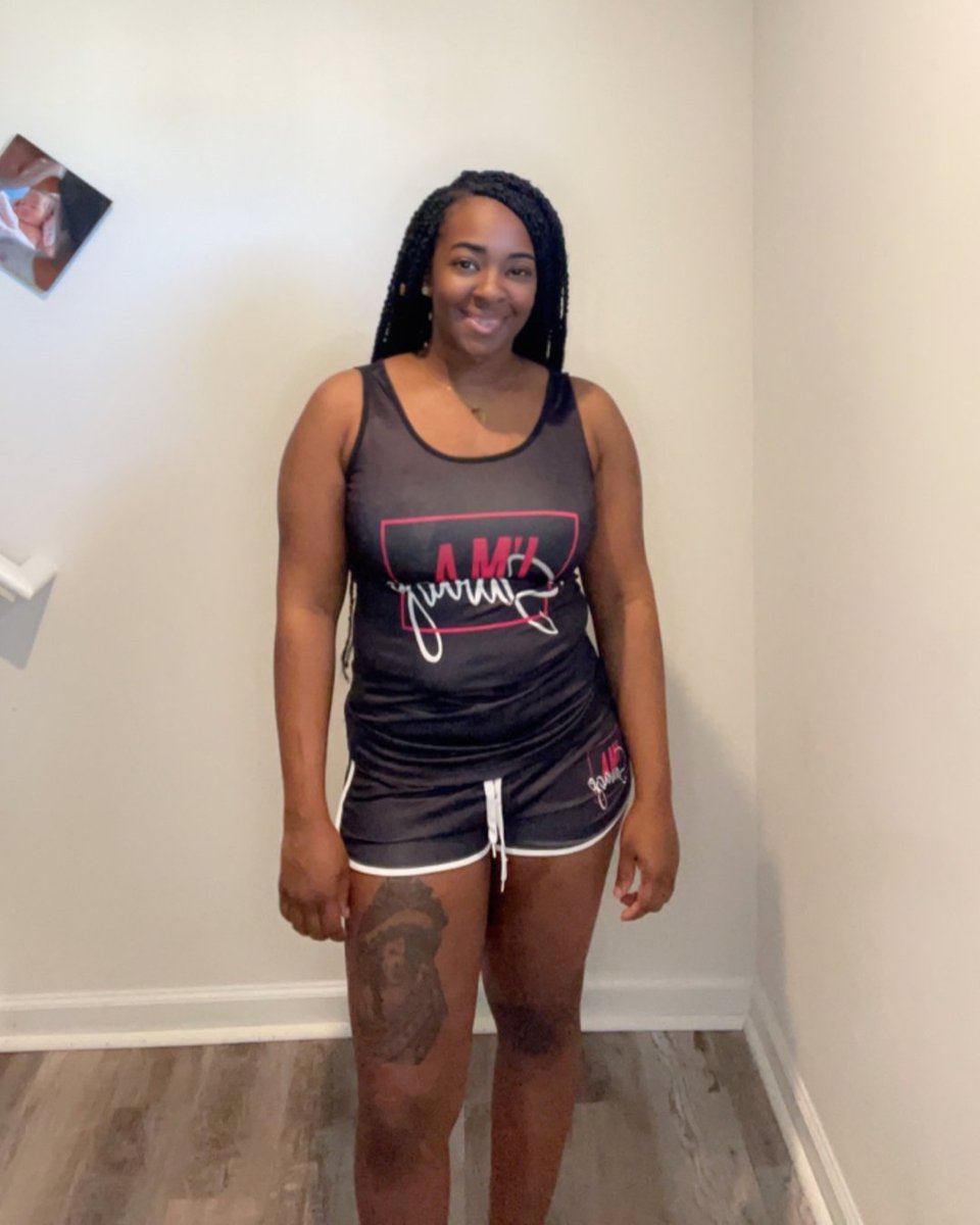 This cute and comfortable tank top and shorts set is perfect for just lounging around the house. The tank top has an 'I'm A Savage' image as well as the shorts. ⁣
.⁣
.⁣
.⁣
.⁣
.⁣
#clothing #instashopping #shop #shoponline #shoppinglover #shoppingmode #streetwea...