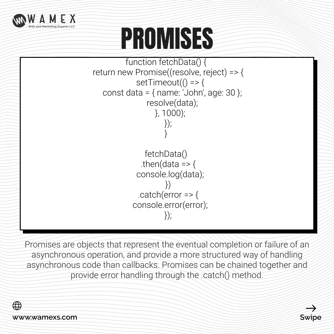 WebMarketingEx4's tweet image. Unlocking the Power of Asynchronous Programming in JavaScript.
#JavaScript #AsynchronousProgramming #AsyncProgramming #WebDevelopment #FrontendDevelopment #CodingTips #ProgrammingLanguages #AsyncAwait #EventLoop #Callbacks #Promises #NodeJS #AsyncJS #JSDeveloper #JSCommunity