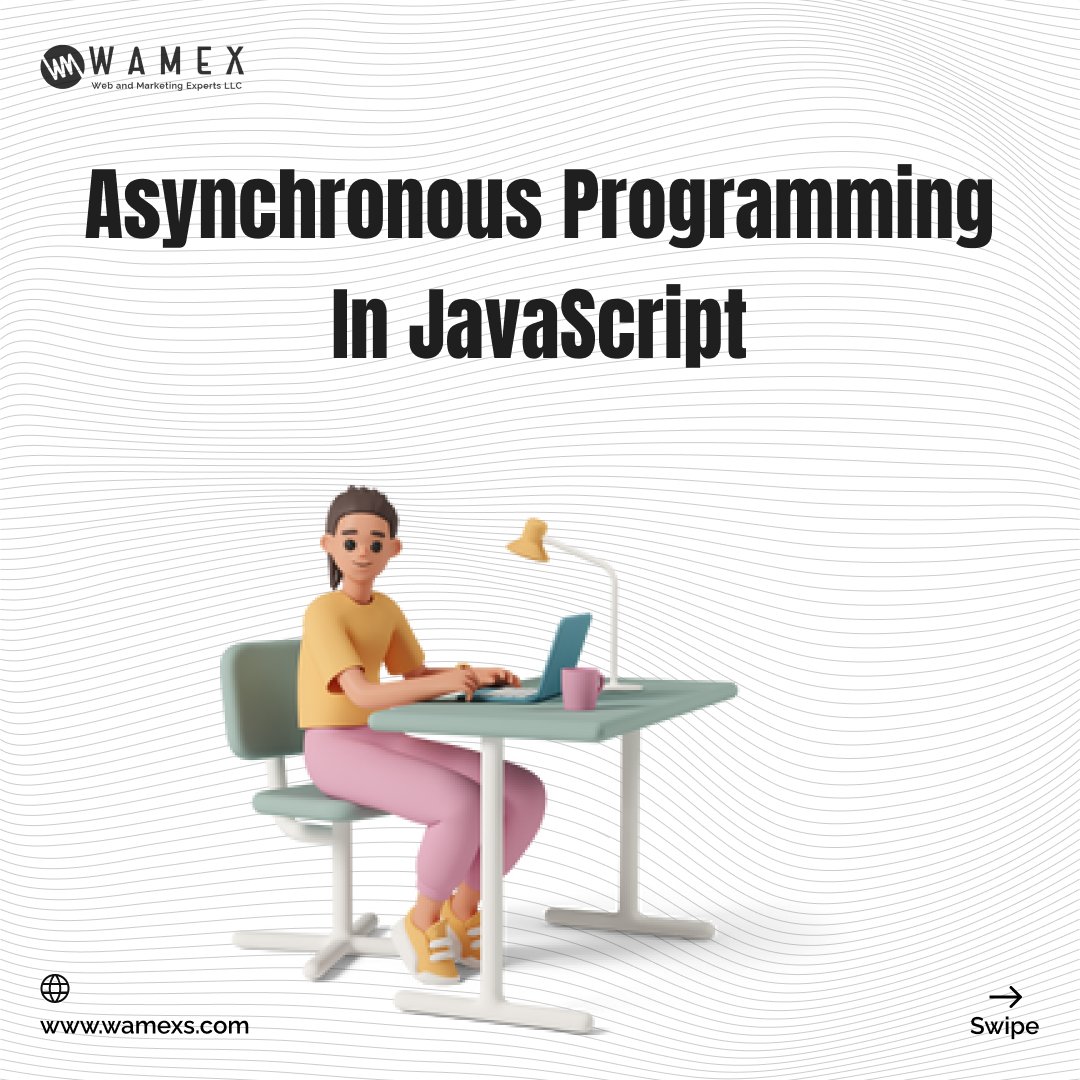 WebMarketingEx4's tweet image. Unlocking the Power of Asynchronous Programming in JavaScript.
#JavaScript #AsynchronousProgramming #AsyncProgramming #WebDevelopment #FrontendDevelopment #CodingTips #ProgrammingLanguages #AsyncAwait #EventLoop #Callbacks #Promises #NodeJS #AsyncJS #JSDeveloper #JSCommunity