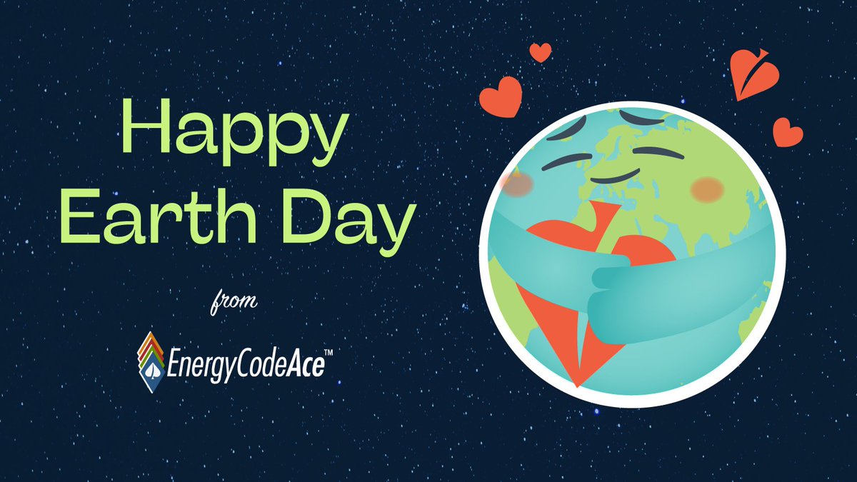 EnergyCodeAce's tweet photo. Happy belated Earth Day from Energy Code Ace! Let’s continue to celebrate and show our planet some love by complying with the California #EnergyCode and #ApplianceStandards, which promote #sustainability and #decarbonization.

https://t.co/RrdEREcaK1 https://t.co/IYjBAEJYhX
