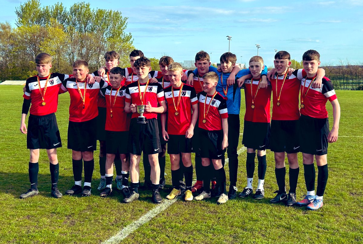 U14 County Cup Champions 2023

⚽️ Wood
⚽️ Heppell
⚽️ Mason

<a href="/PontHigh/">Ponteland High</a> <a href="/PeleTrust/">Pele Trust</a>
