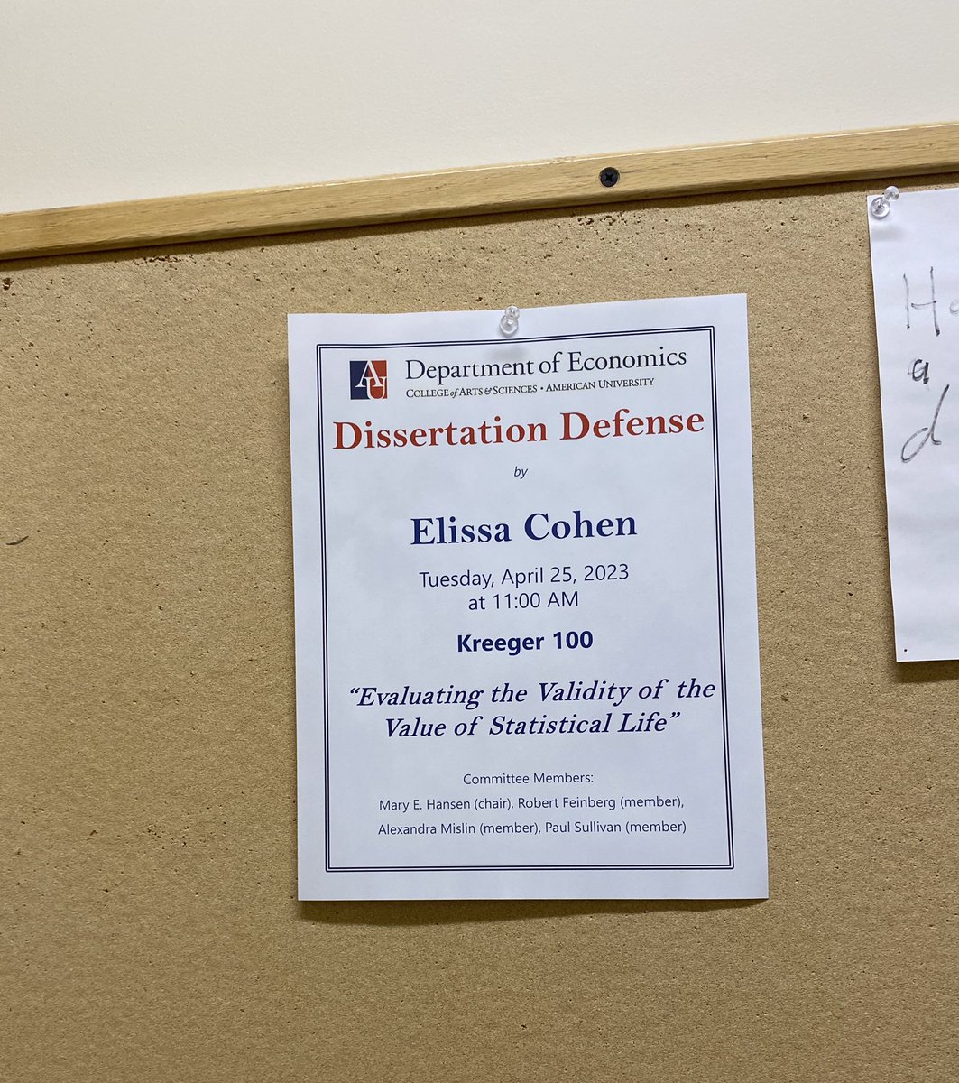 rcobooth's tweet photo. Congratulations to my sister, @missseliss, a newly minted economist!!!!! https://t.co/dHWXTa8ooe