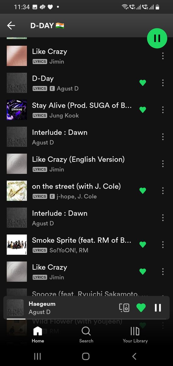 peachyminpd's tweet photo. Just a small PSA because @btsstreamteamin has blocked me instead of admitting their fault,

DO NOT USE PLAYLISTS THAT ARE MORE THAN 1-2 HOURS LONG

SWITCH PLAYLISTS TO AVOID FILTERING

STOP USING HAEGEUM AND D-DAY TRACKS AS FILLERS

#D_DAYIndiavsPak https://t.co/h13OfbmJFl