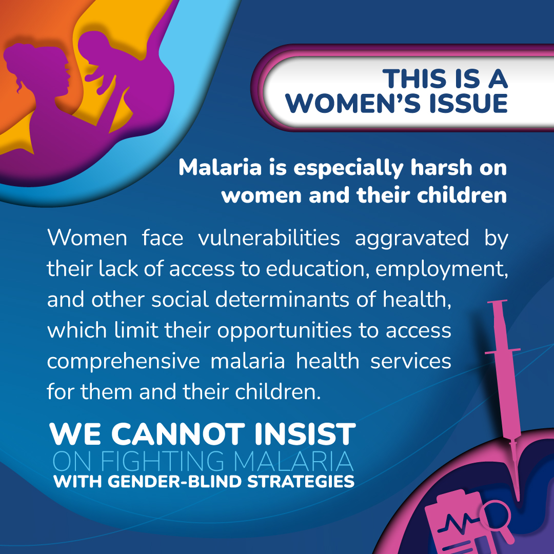 @eannaso @CS4MEglobal @GFANAP @theglobalfight @GlobalFund @pamcafrica A child dies of malaria every minute. #Malaria interrupts children’s education, puts pregnant women and their babies at risk, and endangers families' financial security.

Protecting women’s lives means protecting their children’s lives.

#WorldMalariaDay