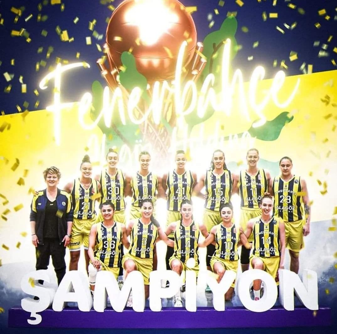 Şampiyon FENERBAHÇE
#PotanınKraliçeleri
           TEBRİKLER 💛💙🏆