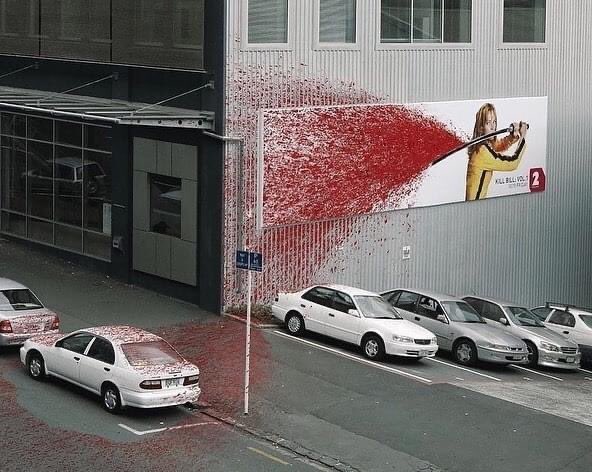 Advertisement for Quentin Tarantino’s ‘Kill Bill Vol. I (2003).’ 🗡