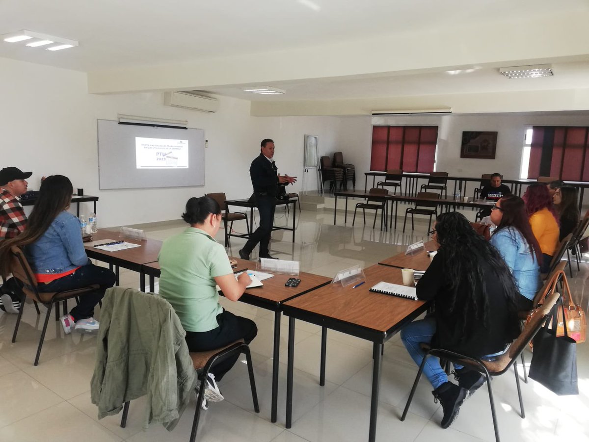 RogerCastilloR's tweet photo. #InstitutodeEducaciónObrera #FIDTH cursos “La Participación de los Trabajadores en las Utilidades de la Empresa”  educación sustentada legalmente #MagnaAssemblyHermosillo #SindNalMTL #CVG #MannHummel #STOIC #SR®️ @tereso_medina @ardavilame @sacaernesto @Marcelinoenri10 https://t.co/lXqrf24QMi