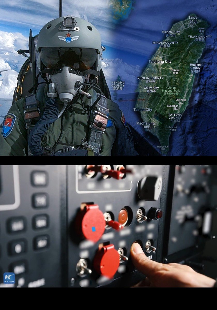 Oceanworldfree's tweet image. #NeckAndNeck

PLA 's #H6K(s) with live ammunition launch multiple waves of simulated strikes key targets on Taiwan

USAF test an unarmed Minuteman III to launch the missile from E-6B aircraft

If either one a real, potentially world-ending #NuclearStrike