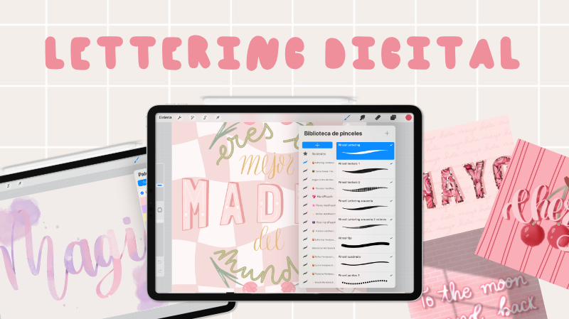 HardPeachshop's tweet photo. ✍️ ¡CURSO DE LETTERING DIGITAL!
Comienza a diseñar tus propias letras creativas en diferentes estilos y utilizando varias técnicas con este curso de lettering digital con Procreate que tienes disponible en https://t.co/Ifx5ZeFjfO https://t.co/0pOzc51hnr