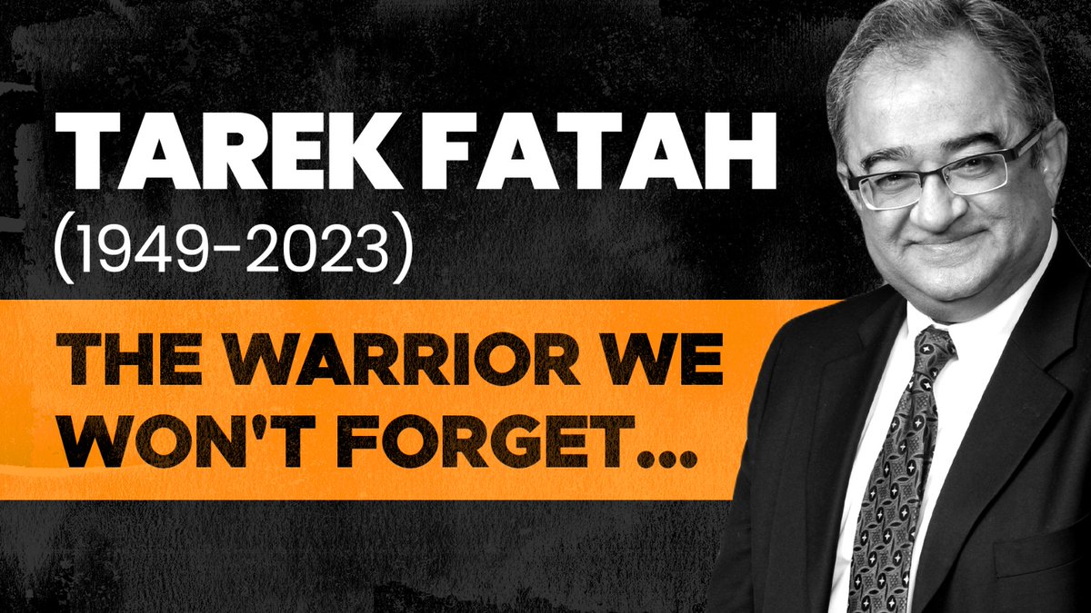 _cjs704's tweet photo. #tarekfatah 🇮🇳 people may die but there work and memories never https://t.co/k00GZn9k3h