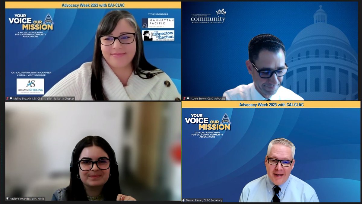 CAICLAC's tweet photo. Our @CAICANorth members led in-depth discussions with local legislative staff this morning! A sincere thank you to 👇👇

⏺️ Emily Berry, @AsmNguyen
⏺️  Teresa Trujillo, Asm Josh Hoover
⏺️  Hayley Fernandes, @SenRogerNiello 
⏺️  Enrique Govea, Asm Patterson, @Patterdude 

#CALeg https://t.co/cWgZr8uHsI