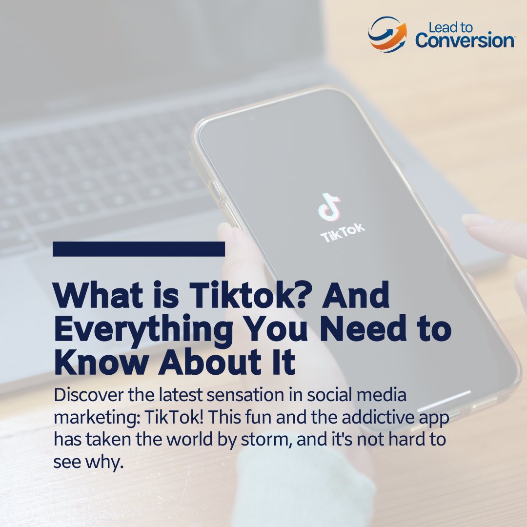 Want to stay ahead of the curve in social media marketing? Learn all about the latest trend: TikTok! Our new blog post covers everything you need to know about this addictive app and how you can use it to promote your brand.

Visit hubs.la/Q01L_pJZ0 to learn more!