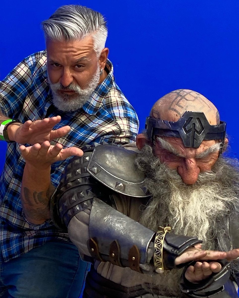 EddOsmond's tweet photo. Some more BTS from #DnDMovie 

Dreamerrr of a job 🙌🎬🎥📸
https://t.co/v1QHq1lOBn 

#DnD #DungeonsAndDragons #BehindTheScenes https://t.co/NHjUowqxiy