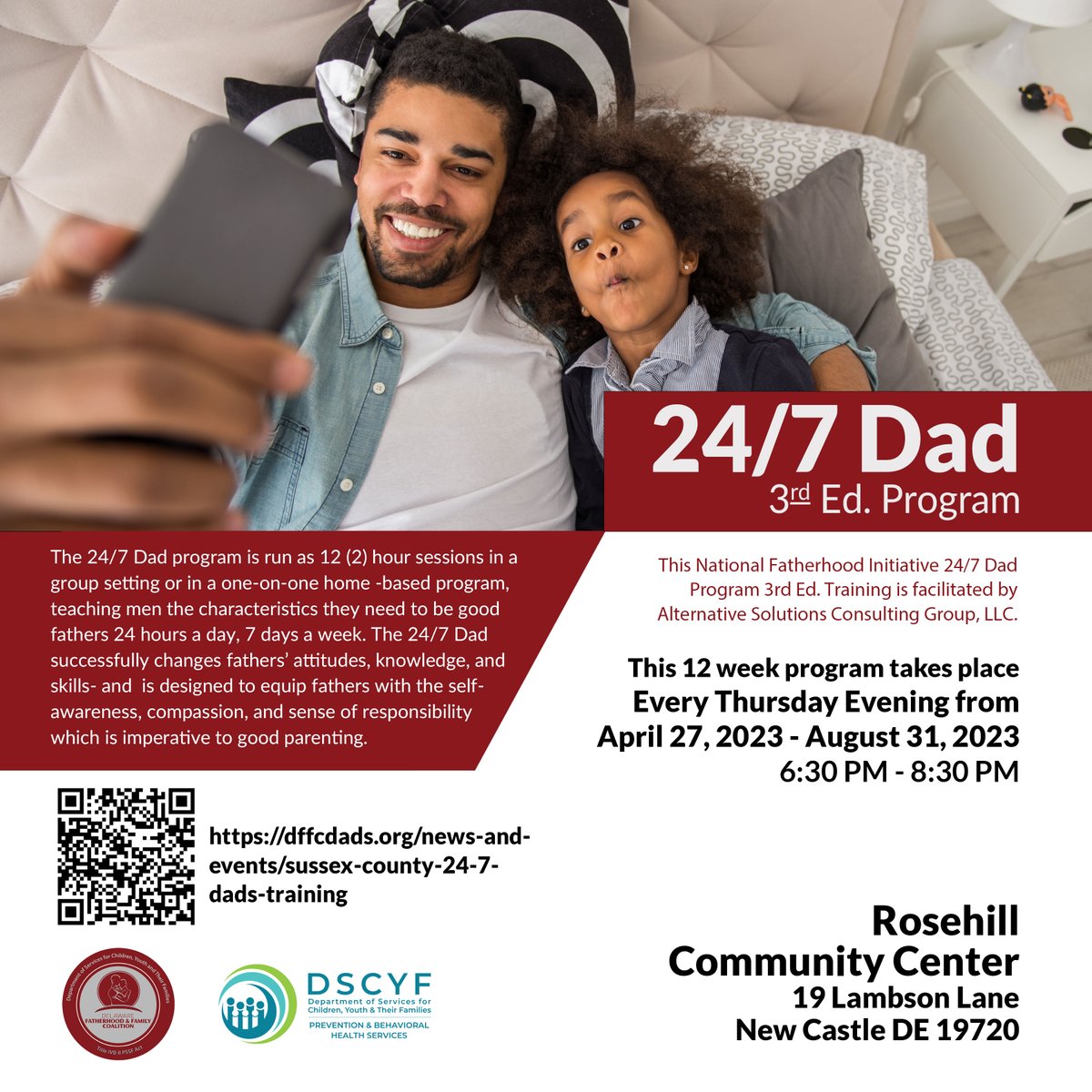 DFFC3's tweet photo. In need of a parenting class, we are offering a 12-week program both on Zoom and in person. Every Thursday Evening from
April 27, 2023 - August 31, 2023, at 6:30 PM - 8:30 PM for more information: https://t.co/uVZ4jRDYBv https://t.co/hNXqL0eIGB