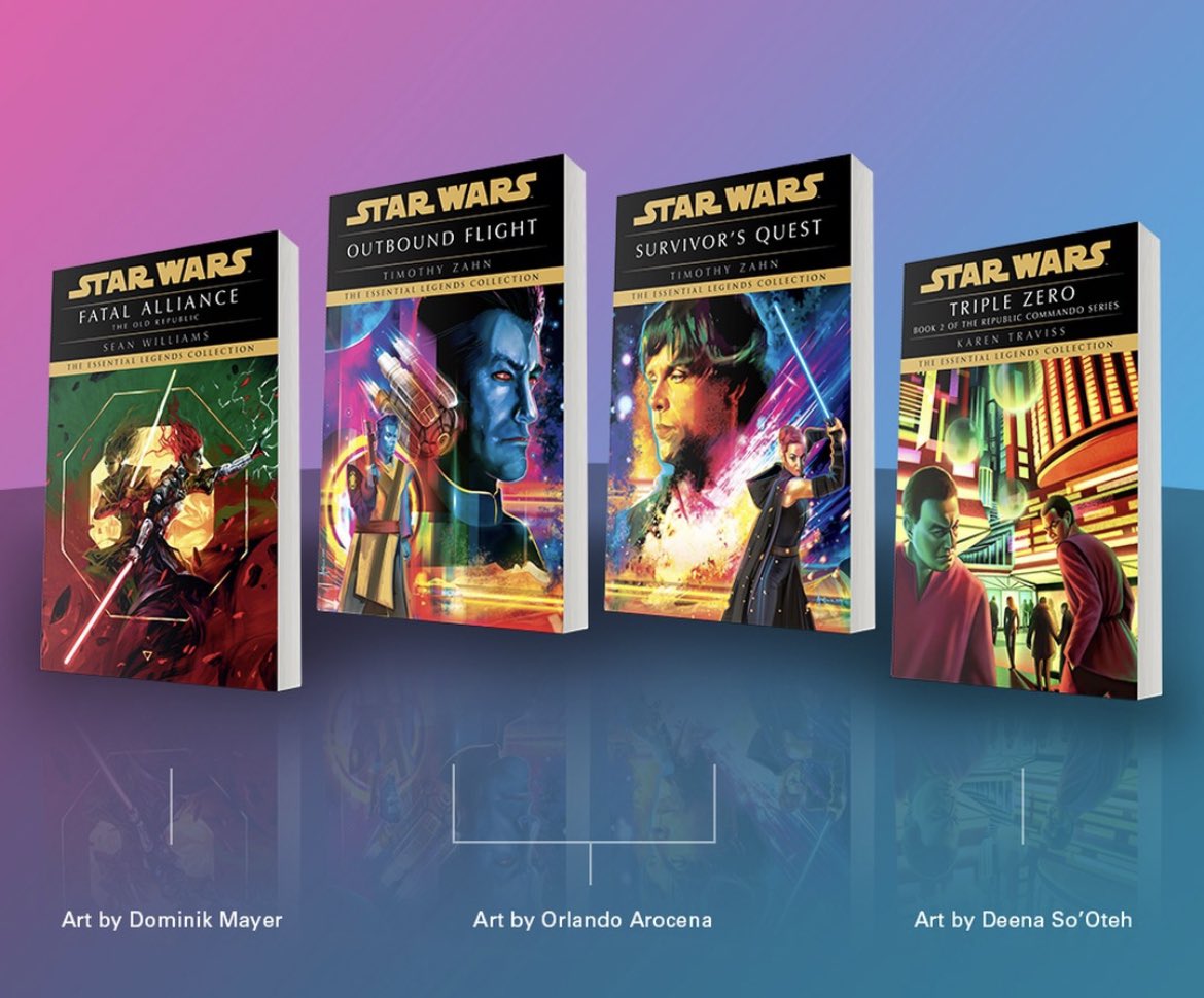 Star Wars Holocron on Twitter "New batch of Essential Legends books