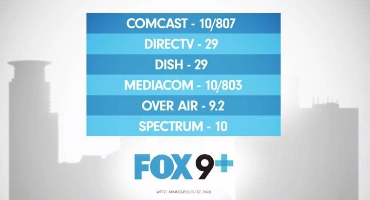 FOX9's tweet photo. The @Twins game is on FOX 9 + tonight (free, over-the-air without a subscription). Here's how to watch:  https://t.co/zd6cxv4e3Q https://t.co/mzD828RzWW