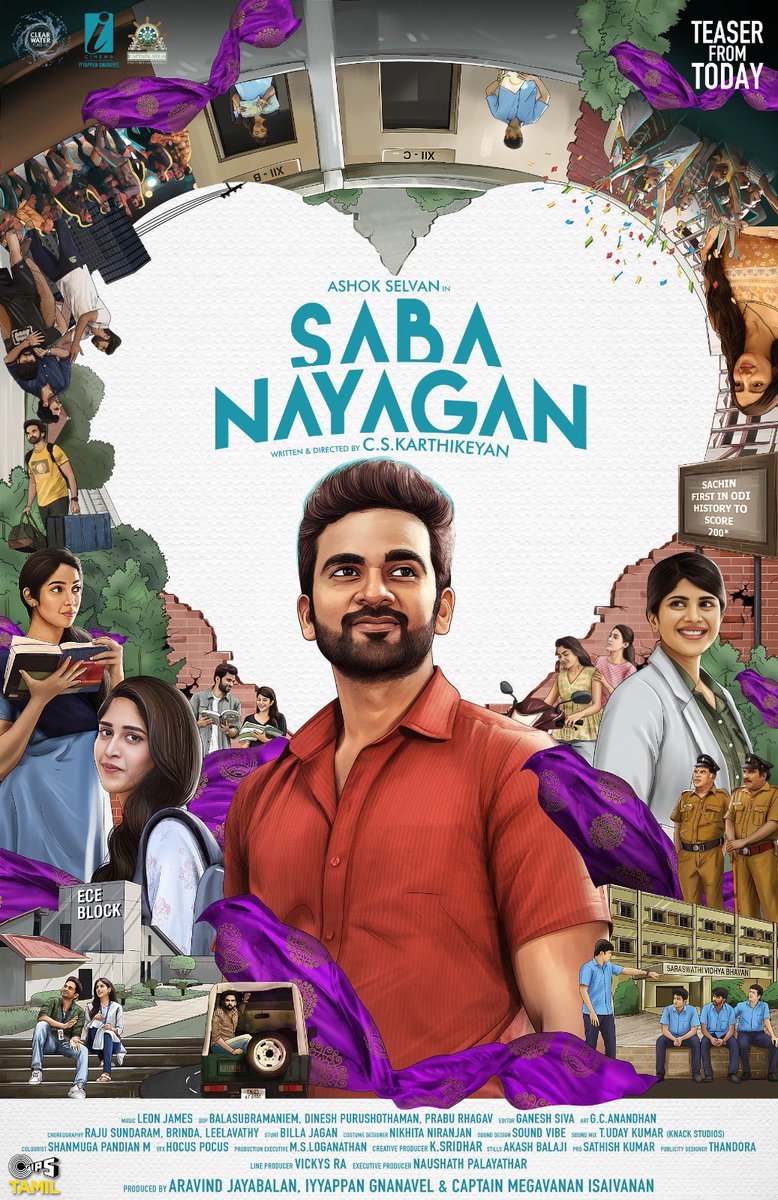 Megha Akash (@akash_megha) on Twitter photo Here’s is the first look and teaser of #SabaNayagan - youtu.be/6OeImVmb0Ho
<a href="/iCinema_21/">icinema</a> <a href="/AshokSelvan/">Ashok Selvan</a> <a href="/ClearwaterFilms/">ClearWater Films Inc</a> <a href="/karvig/">C.S.Karthikeyan</a> <a href="/KarthikaMurali_/">Karthika Muralidharan</a> <a href="/iChandiniC/">Chandini Chowdary</a> <a href="/leon_james/">Leon James</a> <a href="/balasubramaniem/">DOP_Balasubramaniem</a> <a href="/thecutsmaker/">Ganesh Siva</a>
<a href="/kumartaurani/">Kumar Taurani</a> #TipsTamil <a href="/tipsmusicsouth/">TipsMusicSouth</a> <a href="/teamaimpr/">Team AIM</a> Here’s is the first look and teaser of #SabaNayagan - youtu.be/6OeImVmb0Ho
<a href="/iCinema_21/">icinema</a> <a href="/AshokSelvan/">Ashok Selvan</a> <a href="/ClearwaterFilms/">ClearWater Films Inc</a> <a href="/karvig/">C.S.Karthikeyan</a> <a href="/KarthikaMurali_/">Karthika Muralidharan</a> <a href="/iChandiniC/">Chandini Chowdary</a> <a href="/leon_james/">Leon James</a> <a href="/balasubramaniem/">DOP_Balasubramaniem</a> <a href="/thecutsmaker/">Ganesh Siva</a>
<a href="/kumartaurani/">Kumar Taurani</a> #TipsTamil <a href="/tipsmusicsouth/">TipsMusicSouth</a> <a href="/teamaimpr/">Team AIM</a>