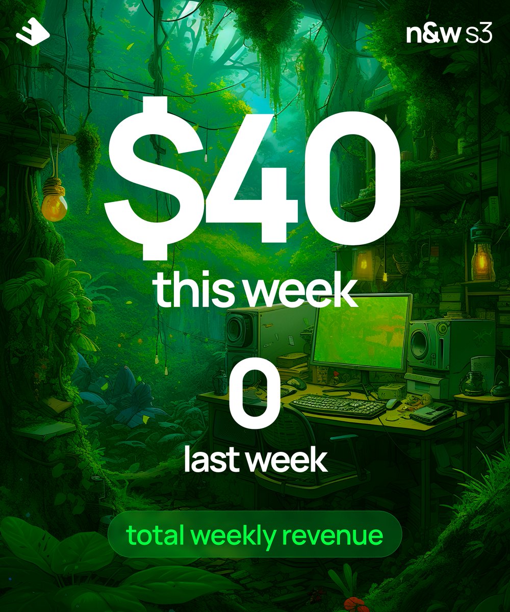 VeeZee004's tweet photo. This is how I did last week!

Lessgoo!

@_buildspace @_nightsweekends @FarzaTV @alec_dilanchian https://t.co/IoqOscw0n1