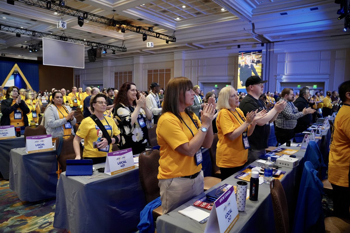“United today, tomorrow,and everyday forward. That is the mission for the greatest union that will ever exist - <a href="/UFCW/">UFCW</a>” - <a href="/Marc_Perrone/">Marc Perrone ✊🇺🇸🇨🇦</a> 

#UFCW23