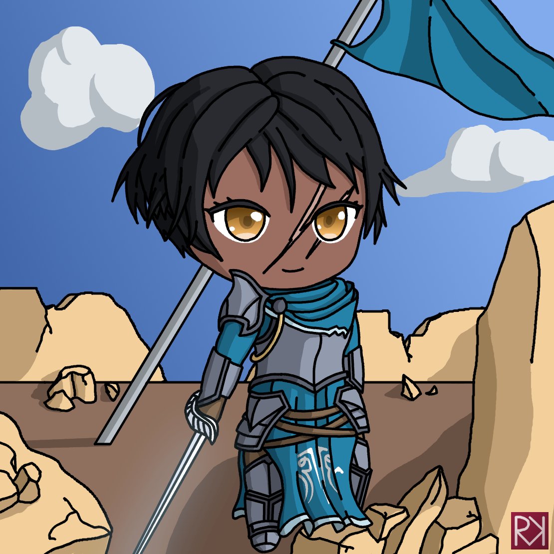 Azure/Celeste Chibi

#stormlightarchive #brandonsanderson #cosmere #fanart #roshar #elarchivodelastormentas