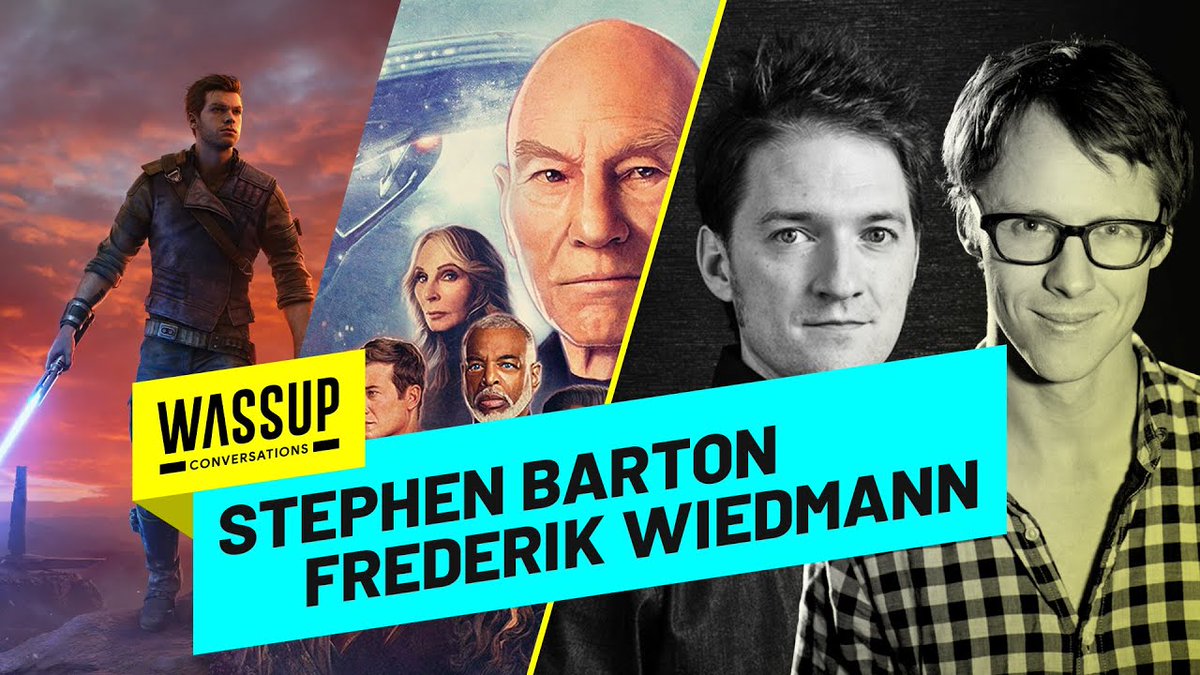 Check out my conversation with the awesome <a href="/ComposerBarton/">Stephen Barton</a> and <a href="/freddiewiedmann/">Freddie Wiedmann</a> about their career, music, Star Trek: Picard, Star Wars Jedi: Survivor, and many more on "Wassup Conversations"
tinyurl.com/ymac9u8s