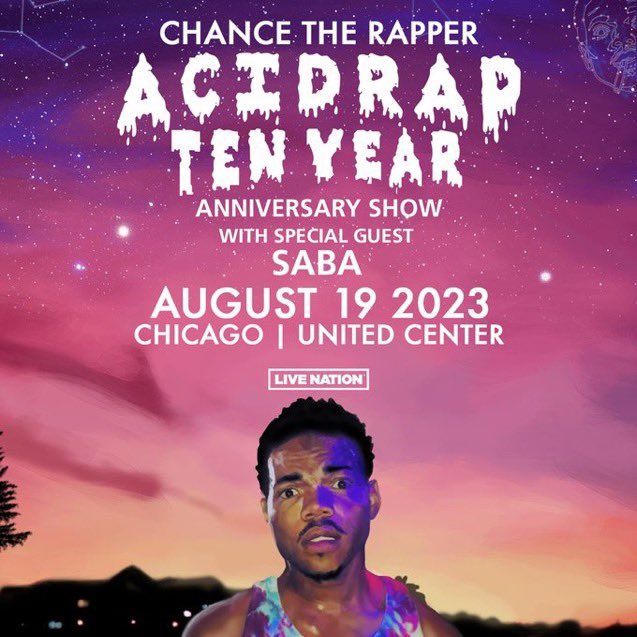 chancetherapper's tweet photo. Chicagooooooooo
#AcidRap10 https://t.co/cSr7XvhjPQ
