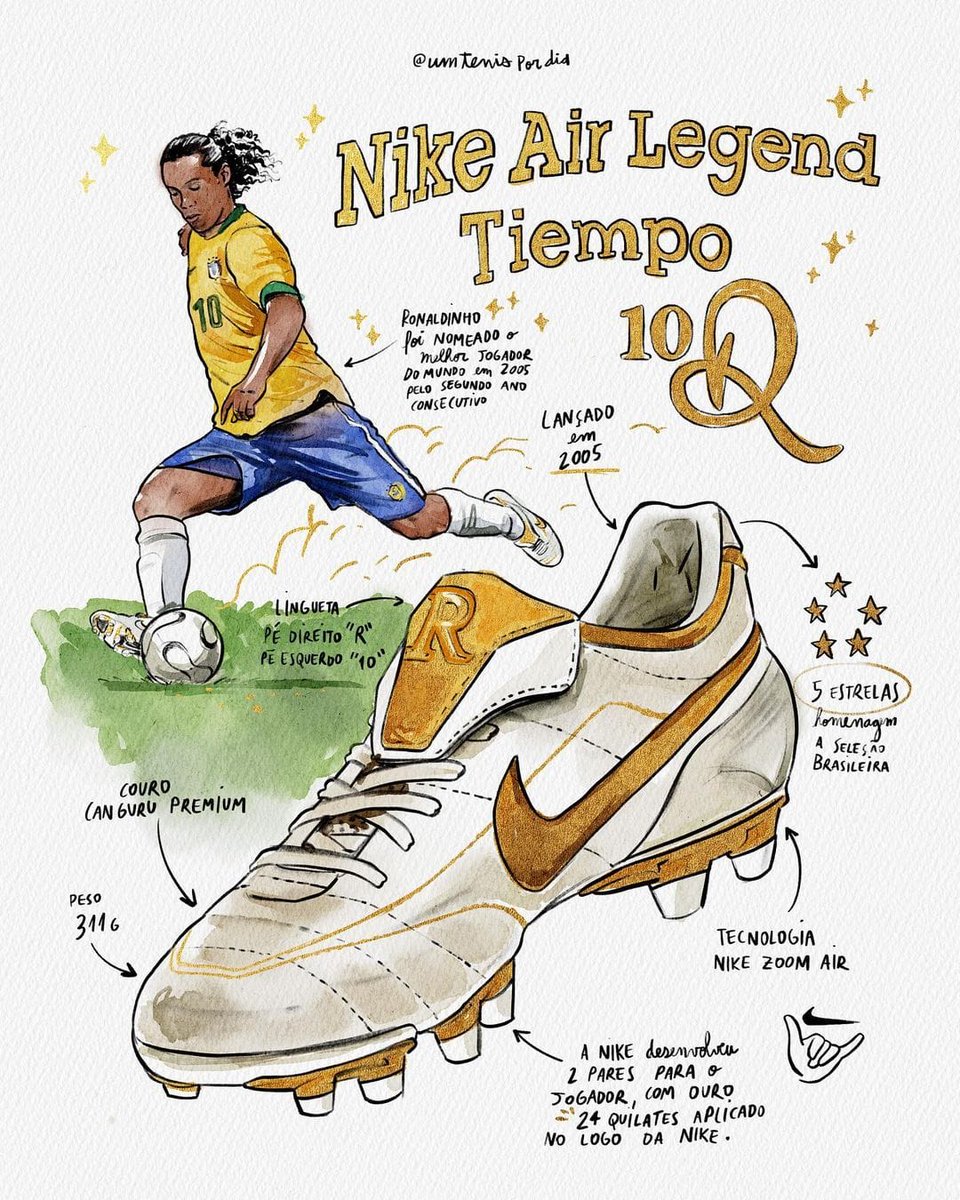 Mt obrigado pela arte maneira Sarah Kamada!!! Uma das chuteiras mais importantes da minha carreira... E aí, quem mais teve essa?? 🤙🏾