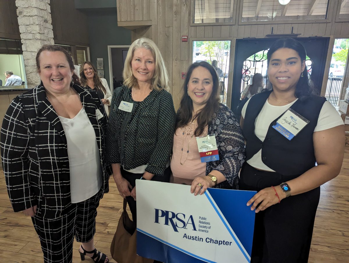 PRSA Austin tweet media