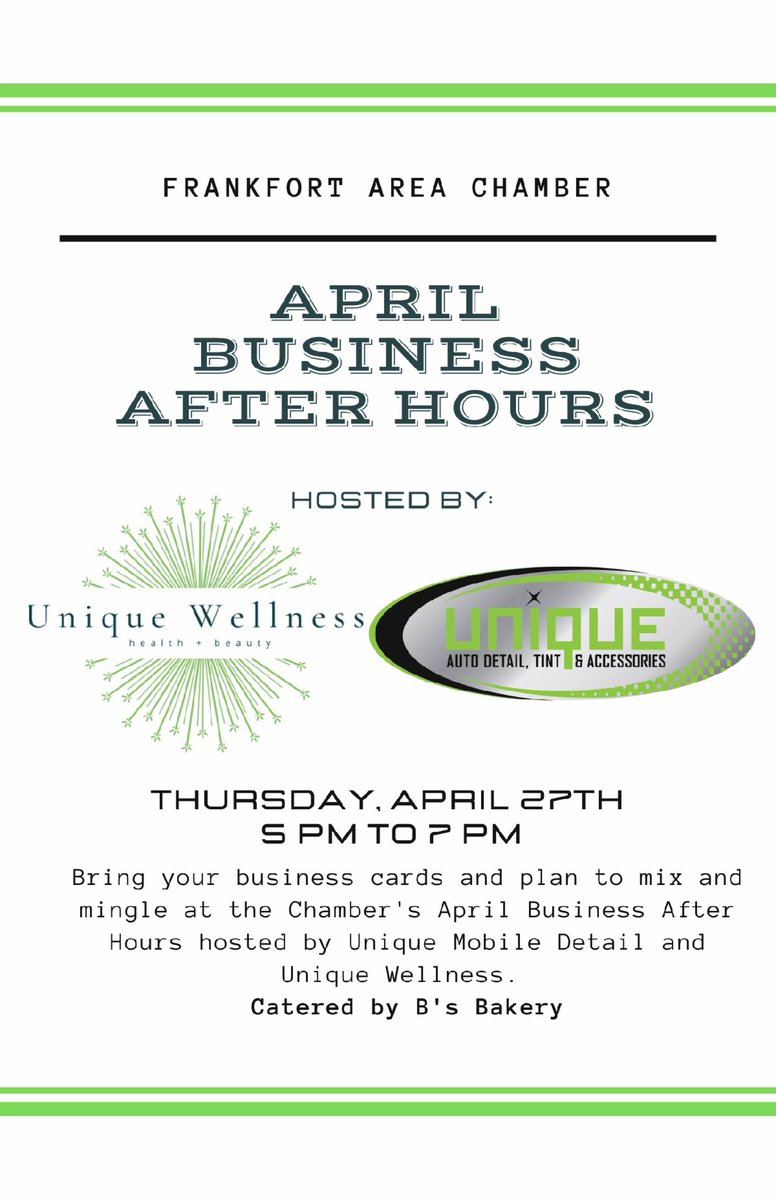 Frankfort Area Chamber tweet media