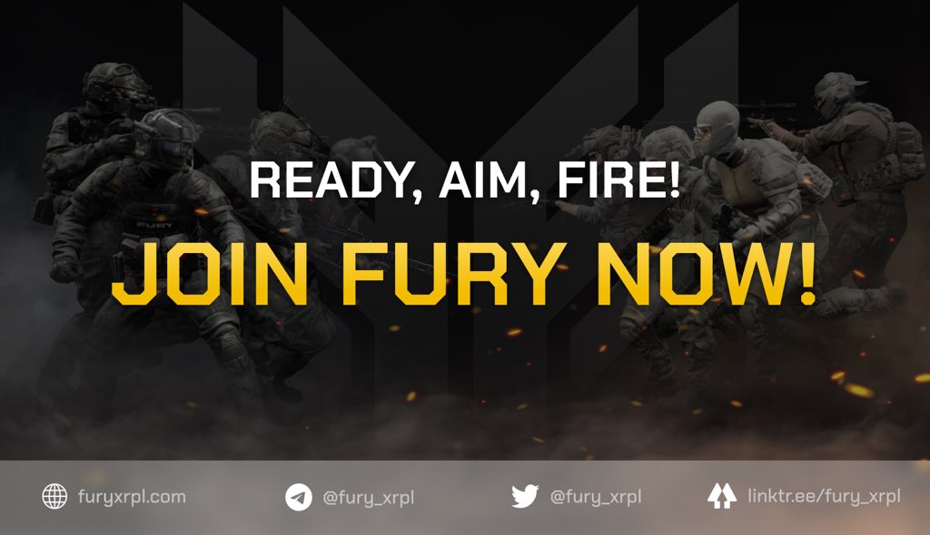 FURY is a unique blockchain-based shooter that lets you earn cryptocurrency while having fun 🤩 🤩

Compared to other games, Fury offers fast-paced action, various game modes, and an exciting rewarding system 🎮💰

Join now and experience its innovative gameplay 🎉🔥

#Fury #XRP