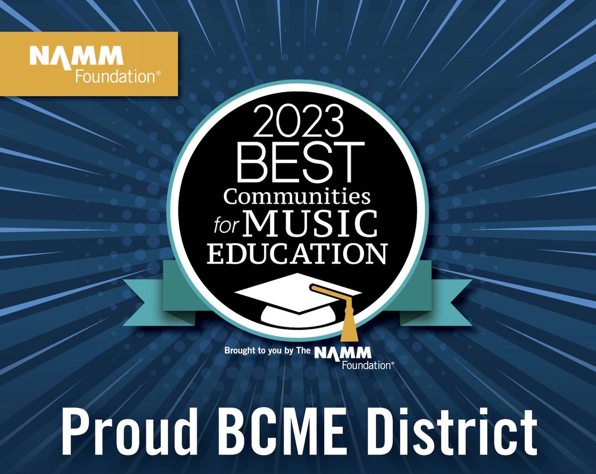 PutnamValleyCSD's tweet photo. We did it again! Putnam Valley CSD named one of the #BestCommunitiesforMusicEducation! @PVMusicDept #PVProud @jluft1 @JackieLevinePV https://t.co/R7WRnq5V39