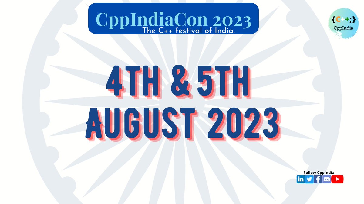 CppIndia tweet media